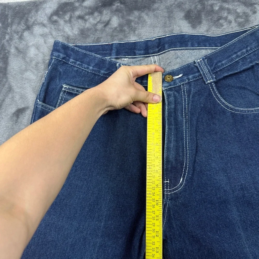 Platinum FUBU Carpenter Jeans Mens 34 Blue Excellent Fat Albert Rudy Vintage 90s